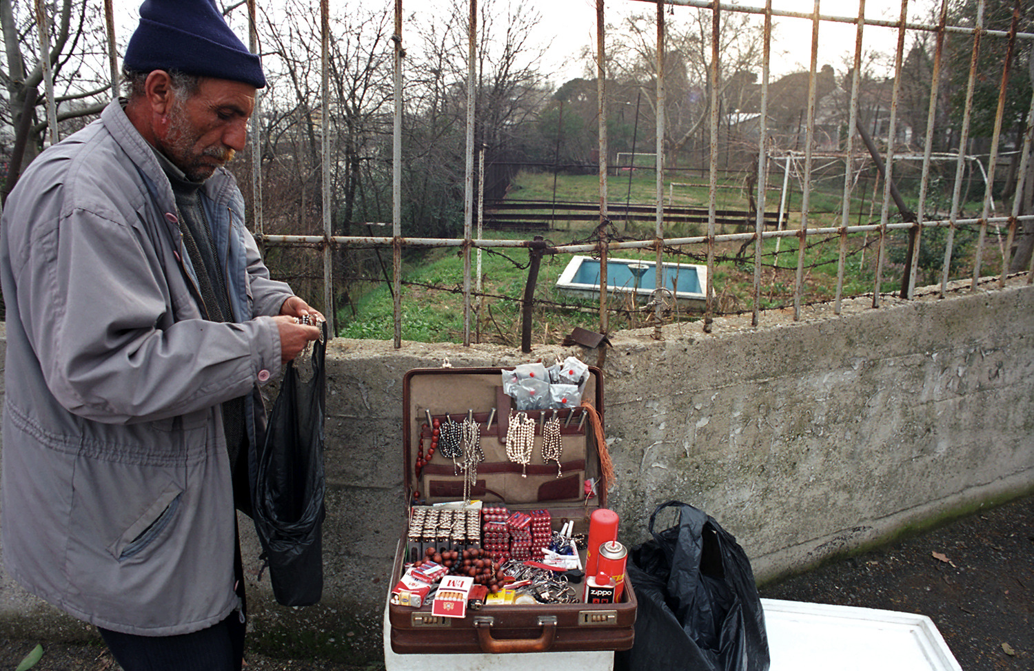 Istanbul - Straßen-Verkäufer in Üsküdar