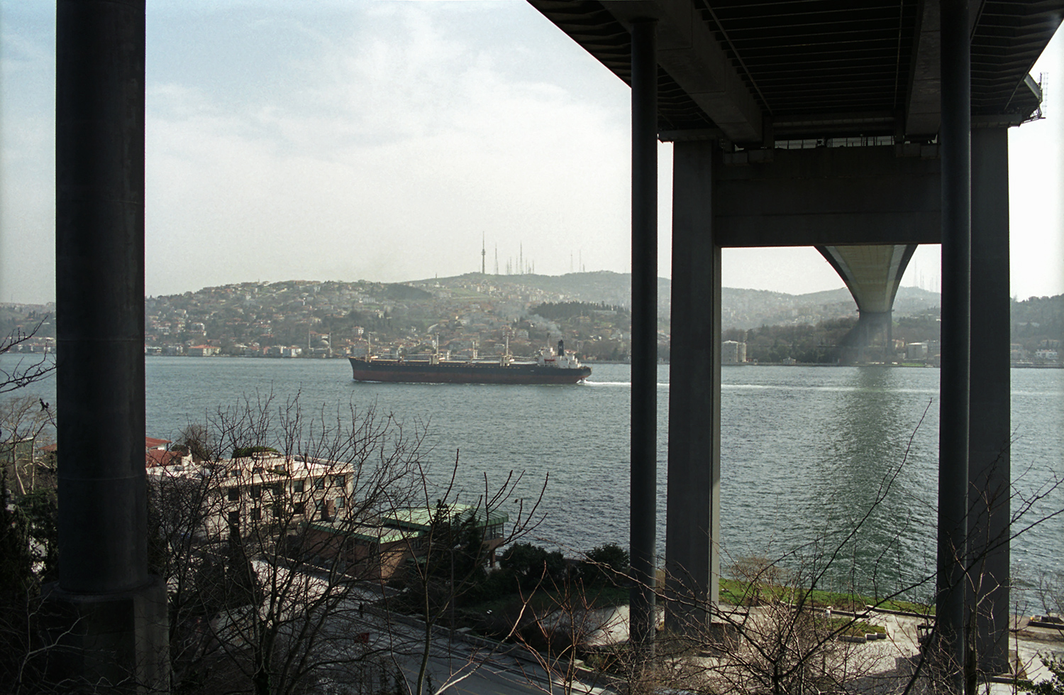 Die erste Bosporus Brücke